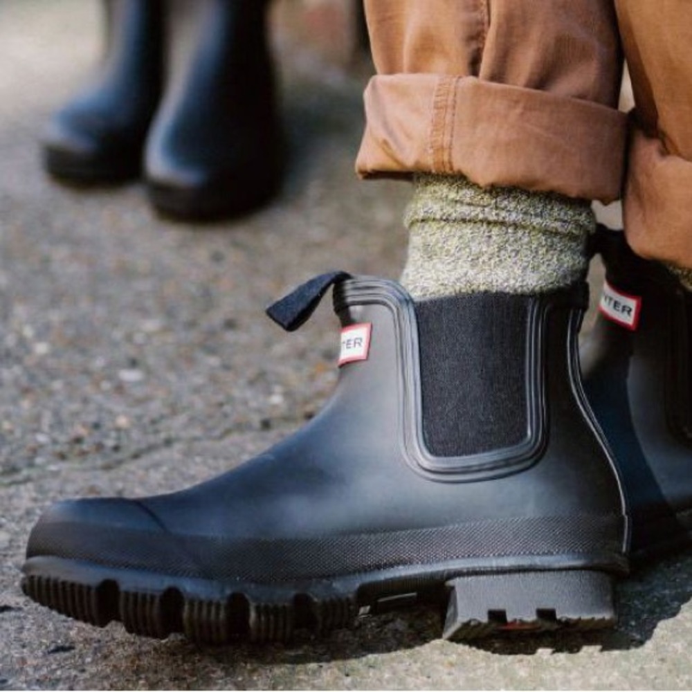 SOLD NWT Hunter Boots Chelsea Short Rain Boots - Picture 4 of 16